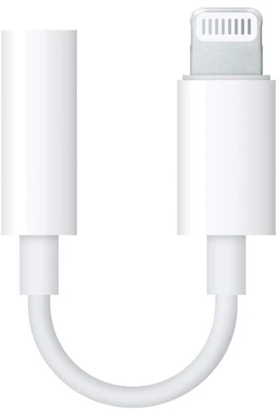 İphone Ipad İpod Uyumlu  Lightning to 3.5 mm Headphone Aux Jack Adapter Dönüştürücü