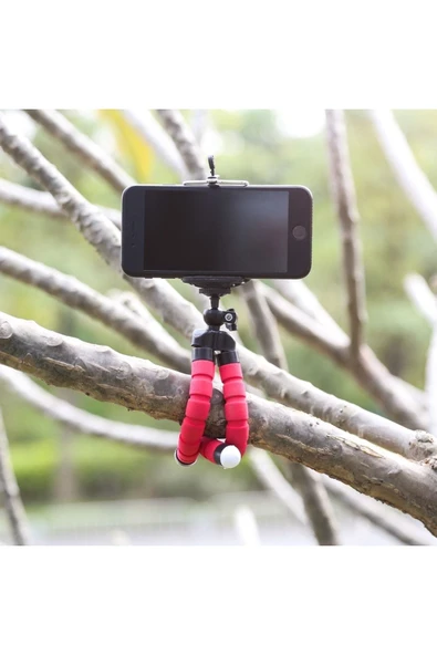 Tripod Mini Ahtapot Telefon Tutucu - 3