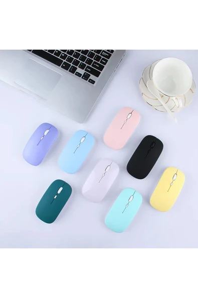 Samsung Galaxy A9 Plus X210  Uyumlu Şarj Edilebilir Tablet Kablosuz Bluetooth Mouse