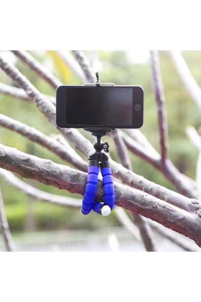 Tripod Mini Ahtapot Telefon Tutucu - 3