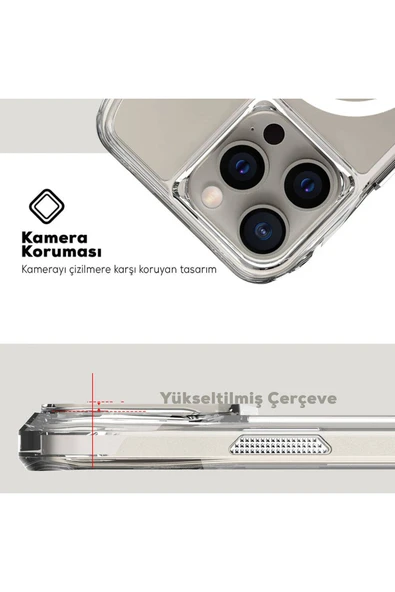 iPhone 15 Pro uyumlu Kapak - 6