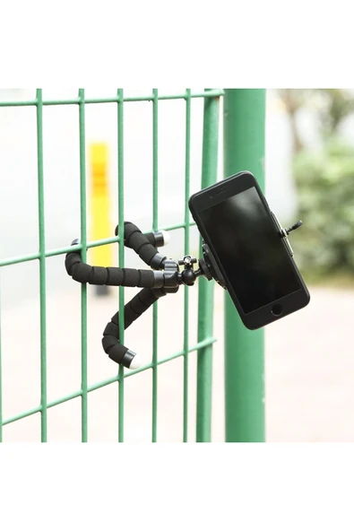 Tripod Mini Ahtapot Telefon Tutucu - 6
