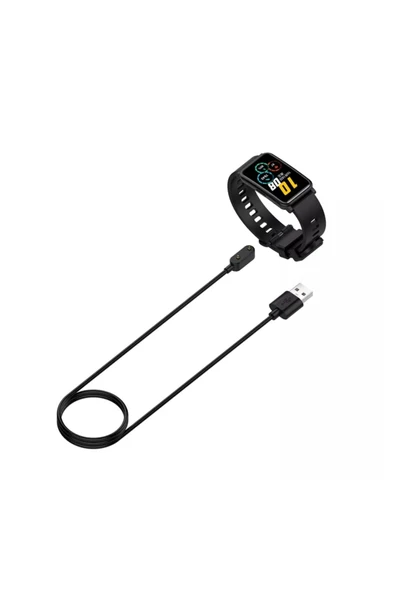Huawei Band 6 Uyumlu Manyetik Usb Şarj Kablosu - 3