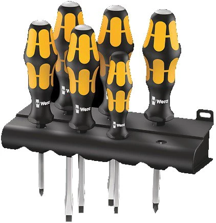 WERA 932/6 Tornavida Takımı 6 Parça - Resim 3