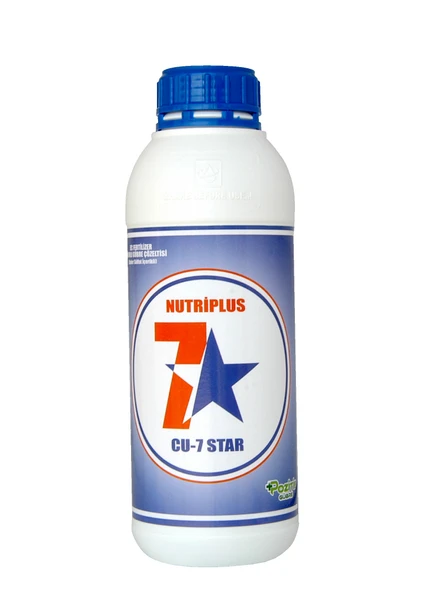 Nutrıplus Cu 7-star Bakırlı Gübre Çözeltisi Kök Ve Mantari Hastalıklara Karşı Koruma 1 Litre