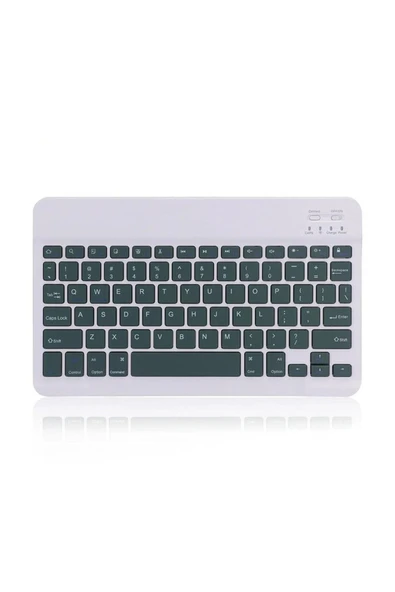 Samsung Galaxy TabA8 10.5 SmX200X205-X207 Uyumlu Bluetooth Özellikli Türkçe Q Klavyeli Tablet Kılıfı - 2