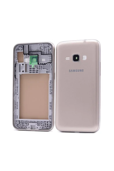 AXYA Samsung Galaxy J1 2016 SM-J120 Kasa Kapak Gold