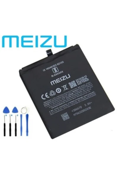 AXYA Meizu Mx6 Pil Batarya Bt65m Ve Tamir Seti