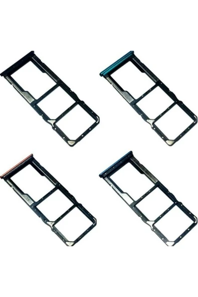 AXYA Xiaomi Redmi 9T Sim Kart Tepsisi Çift hatlı Mavi - 2