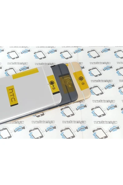 AXYA Htc One A9 Arka Kapak Batarya Pil Kapağı Gümüş Gri - Resim 5