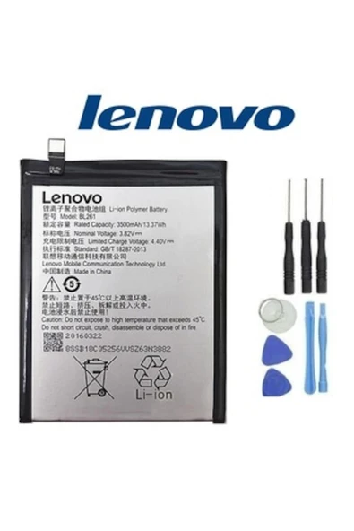 AXYA Lenovo Vibe K5 Note Pil Batarya Bl261 ve Tamir Seti - 2