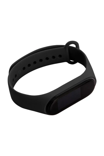 AXYA Xiaomi mi Band 3 Ve Mi Band 4 Silikon Kordon Siyah - 2