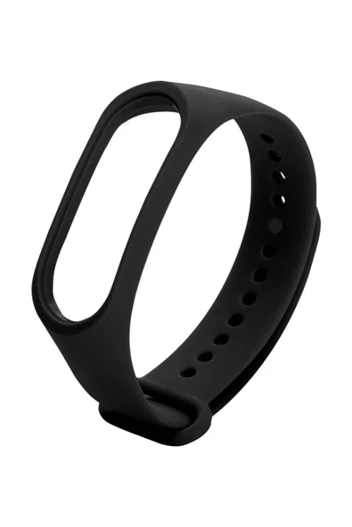 AXYA Xiaomi mi Band 3 Ve Mi Band 4 Silikon Kordon Siyah - 3