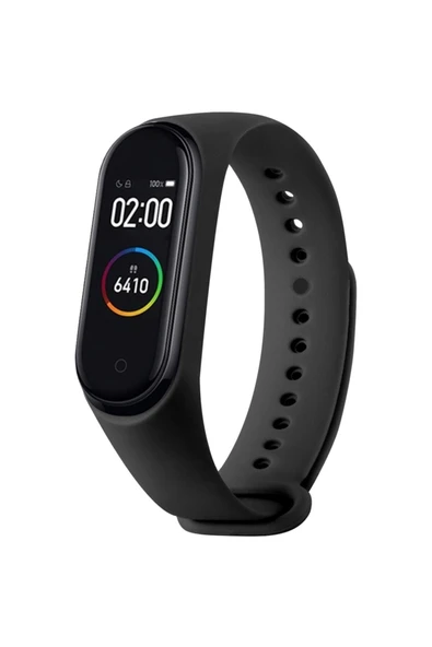AXYA Xiaomi mi Band 3 Ve Mi Band 4 Silikon Kordon Siyah