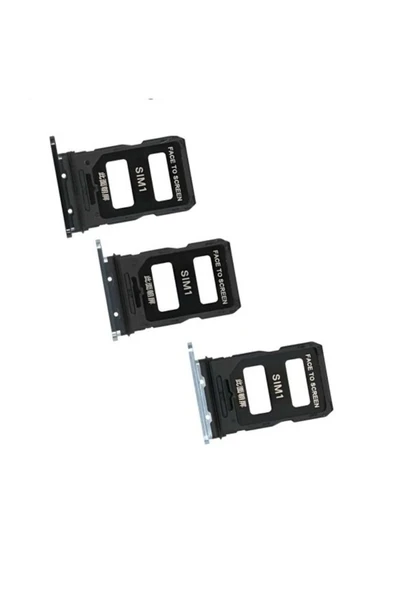 AXYA Xiaomi Mi 13 Sim Kart Tepsisi Sim Tray - Gümüş Gri