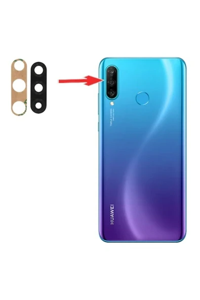 AXYA Huawei P30 Lite Kamera Lensi Camı - 2