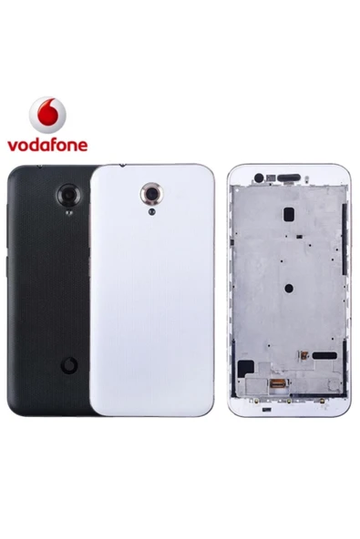 AXYA Vodafone Smart 7 Kasa Kapak Full Siyah