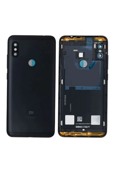 AXYA Xiaomi Redmi Note 6 Pro Arka Kapak Sevis Siyah