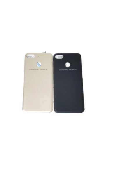 AXYA General Mobile GM8 GO Arka Kapak Pil Batarya Kapağı Gold