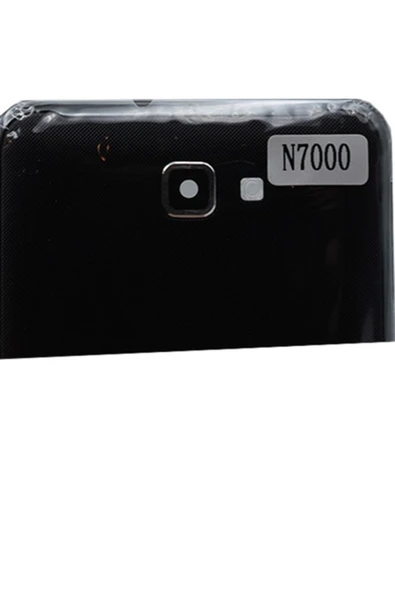 AXYA Samsung Galaxy Note 1 GT-N7000 Arka Kapak Pil Kapağı Siyah - Resim 6