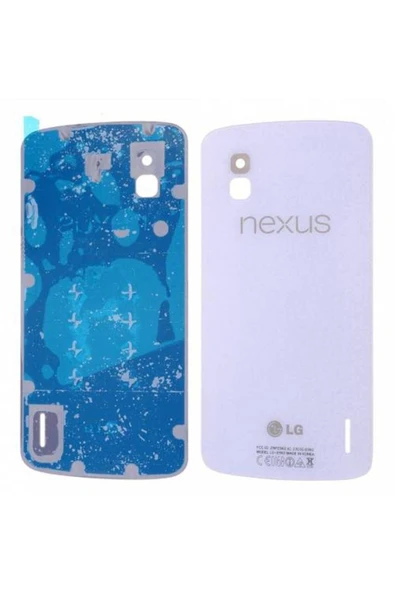 AXYA Lg Google Nexus 4 E960 Arka Pil Batarya Kapak Beyaz ürün görseli