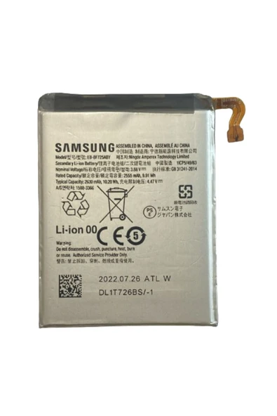 AXYA Samsung Galaxy Z Flip 4 Uyumlu Pil Batarya F721 Eb-bf724aby - 1