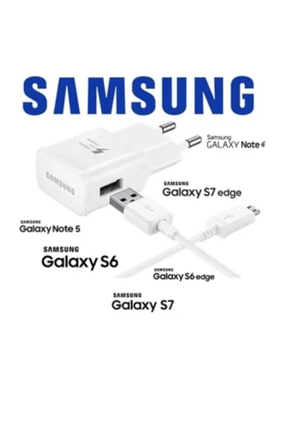 AXYA Samsung S6 S7 Edge Note 4 Note 5 Hızlı Şarj Cihazı Şarj Aleti - 2