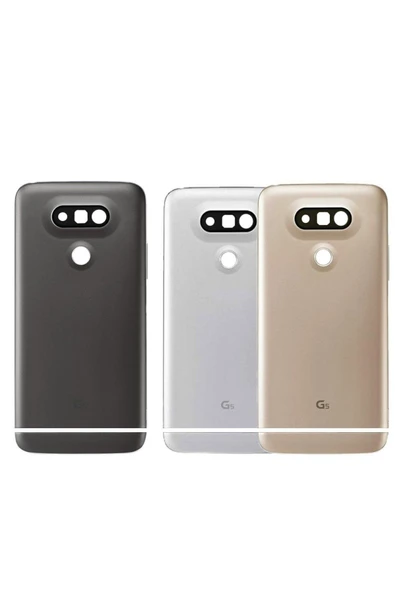 AXYA LG G5 H850 Kasa Kapak(Alt buzer kapak yok) Füme - Resim 3