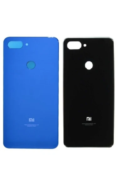 AXYA Mi 8 Lite Arka Kapak Servis Siyah