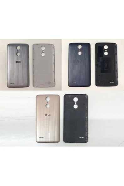 AXYA Lg K8 2017 Arka Pil Batarya Kapak Gri