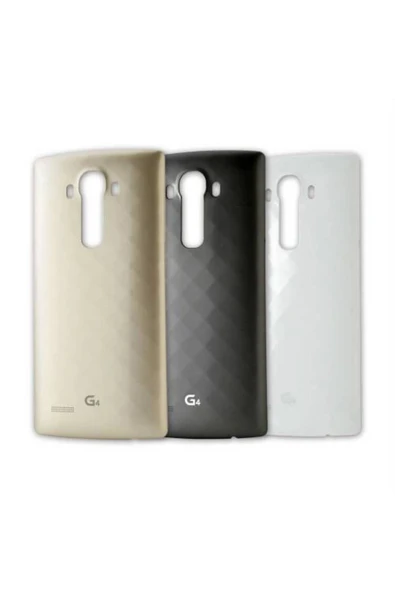 AXYA Lg G4C H525 Magna H500 Arka Pil Batarya Kapak Gri Koyu - Resim 3