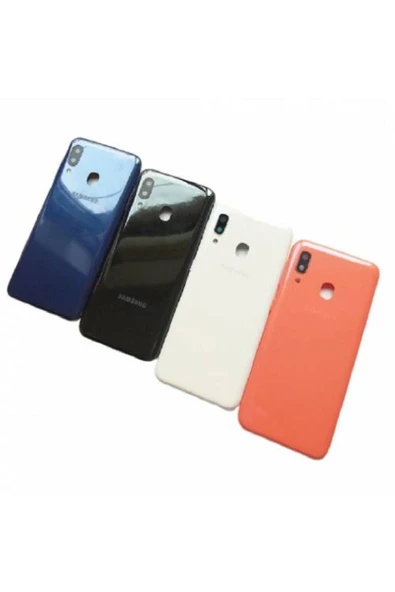 AXYA Samsung A20e SM-A202F Arka Pil Batarya Kapak Beyaz