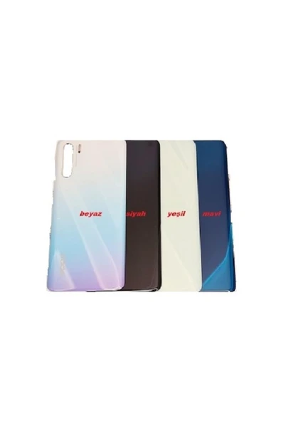 AXYA Oppo A91 (CPH2021) Arka Kapak Pil Kapağı Beyaz