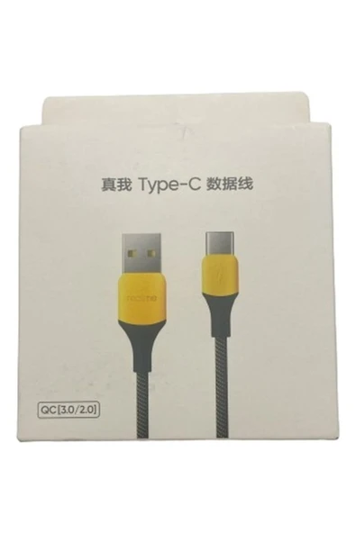 AXYA Realme Uyumlu Hızlı Şarj ve Data Kablosu Type C 3a Qc 3.0 Rmw2189 - 3