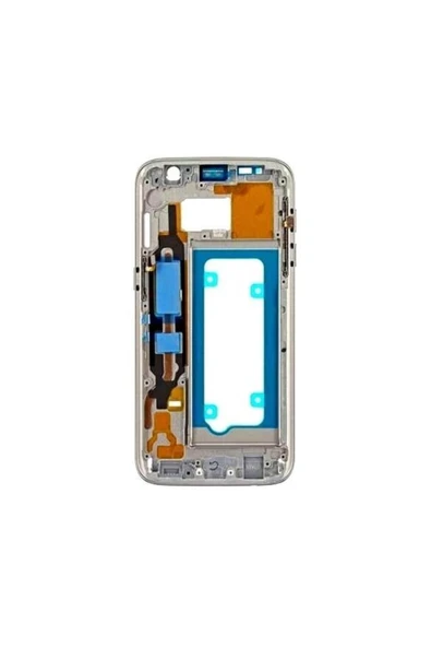 AXYA Samsung Galaxy S7 Edge (G935) Ekran Çıtası Mavi