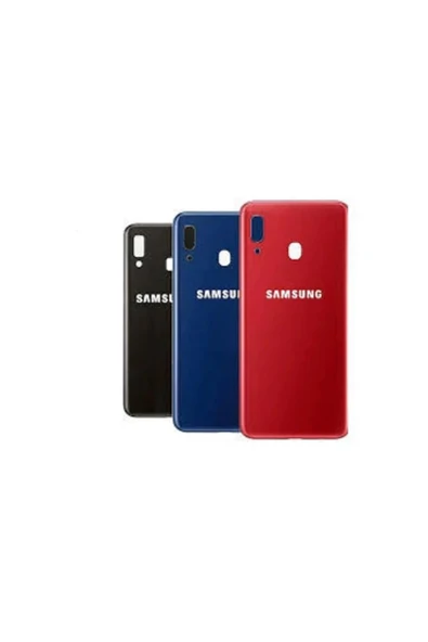 AXYA Samsung Galaxy A20 Uyumlu Kasa Kapak A205F Kırmızı - 3