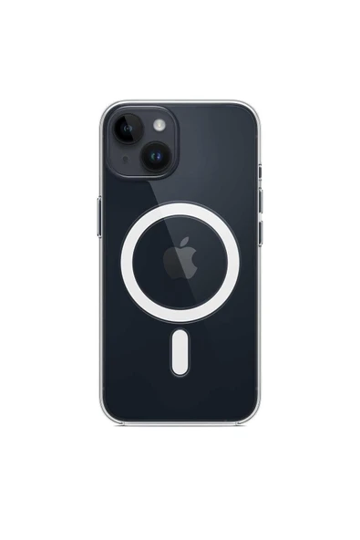 AXYA Iphone 14 Pro Magsafe Magnetic Kılıf Şeffaf - Resim 2