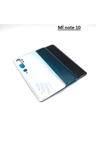 AXYA Xiaomi Mi Note 10 Pro / CC9 Pro Arka Pil Batarya Kapak Cam Siyah
