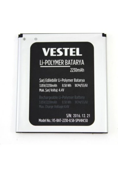 Vestel VENÜS 5000 BATARYA PIL 2230 MAH