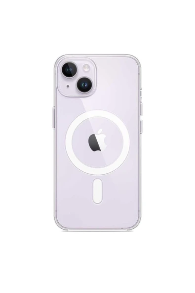 AXYA Iphone 14 Magsafe Magnetic Kılıf - Şeffaf - 2