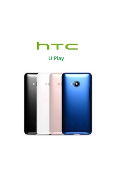 AXYA Htc U Play Arka Pil Batarya Kapağı Cam Gold ürün görseli