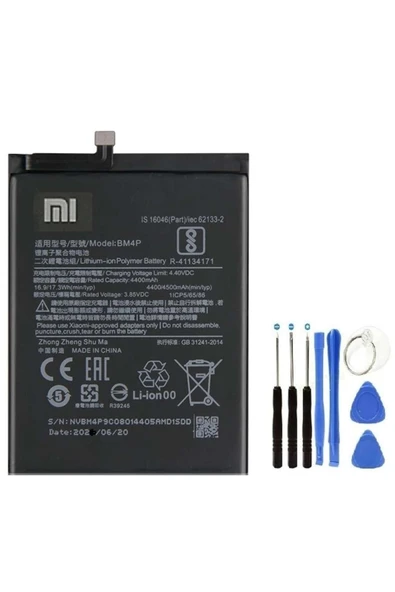 AXYA Xiaomi Redmi K30 Pil Batarya + Tamir Seti Bm4p