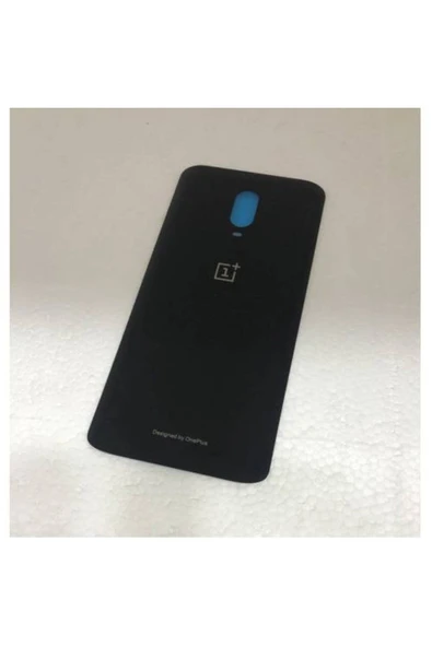AXYA Oneplus 6T Arka Pil Batarya Kapak Cam Kırmızı - Resim 2
