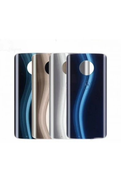 AXYA Motorola Moto G6 Plus XT1926 Arka Pil Batarya Kapak Cam Gold - Resim 2