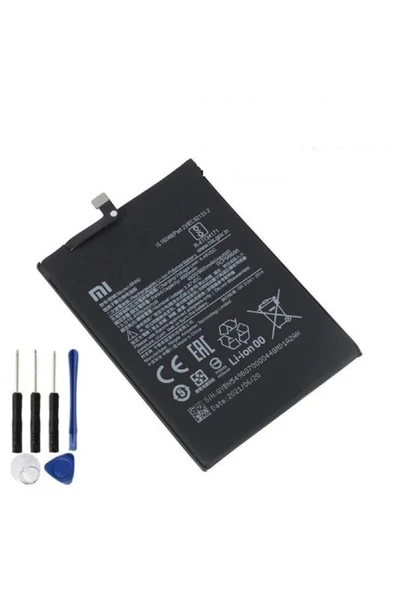 AXYA Xiaomi Redmi Note 9 Pro Pil Batarya Bn52 + Tamir Set