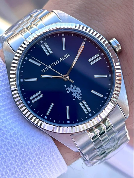 U.S.Polo Assn Çelik Kasa Ve Kordon 2 Yıl Garantili 3 Atm Suya Dayanıklı Erkek Kol Saati FS1096.02 ürün görseli