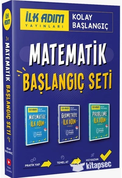 İlk Adım Matematik Başlangıç Seti İlk Adım Yayınları