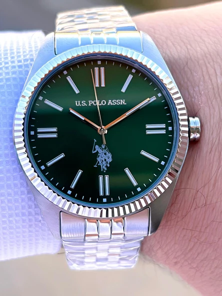 U.S.Polo Assn Çelik Kasa Ve Kordon 2 Yıl Garantili 3 Atm Suya Dayanıklı Erkek Kol Saati FS1096.04 - Resim 4