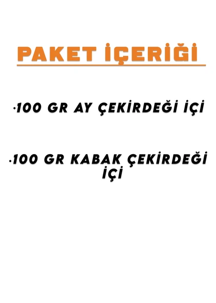 İpek Değirmen 200 GR Kabak Çekirdeği İçi Ay Çekirdeği İçi Paketi - Resim 2