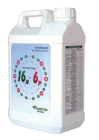 16n-6p N-p Azotlu Fosforlu Gübre Dal Yaprak Sürgün Gelişimini Teşvik Eder (BUĞDAY VB.) 5 Litre